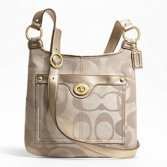 NWT Coach Signature Crossbody - Picture 1 of 10